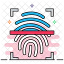 Scanner delle impronte digitali  Icon