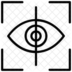 Scanner oculaire  Icône
