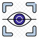 Scanner oculaire  Icône
