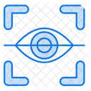 Scanner Oculaire Securite Biometrique Icône