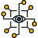 Scanner Ocular Seguranca Olho Icon