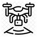 Scanning Scan Drone Case Icon