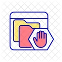 Malware Security Technology Icon