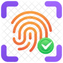 Scanning Scan Fingerprint Icon