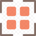 Scan Code Qr Icon