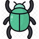 Scarab Beetle Bug Icon