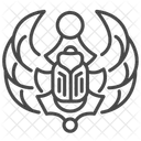 Scarab Amulet Icon
