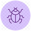 Scarab Insect Beetle Icon