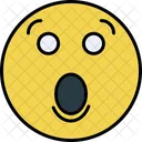 Scare Not Mood Icon Scare Emoji Icon