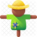 Scarecrow Agriculture Farming Icon