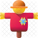 Scarecrow Agriculture Farming Icon