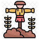 Scarecrow Character Rural Icon