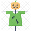 Scarecrow Halloween Fear Icon