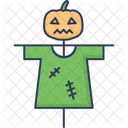 Scarecrow Halloween Fear Icon