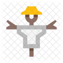 Agriculture Scarecrow Field Icon