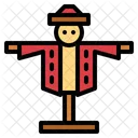 Scarecrow Rural Character Icon