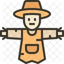 Scarecrow Plantation Agriculture Icon