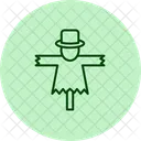 Scarecrow Farm Agriculture Icon