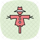 Scarecrow In Field Scarecrow Field Icon
