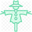 Scarecrow In Field Scarecrow Field Icon