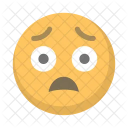 Scared Emoji Icon