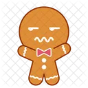 Face Gingerbread Mood Icon