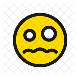 Scared Emoji Icon