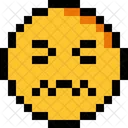 Scared Character Emoji Icon