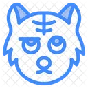 Scared Cat  Icon