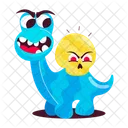 Graffiti Stickers Cute Smiles Cartoon Expression Icon