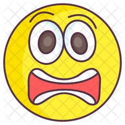 Scared Emoji Emoji Icon