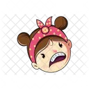 Girl Face Icon