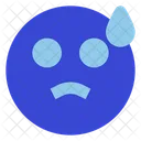 Scared Sweat Icon