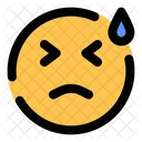 Scared Sweat Icon