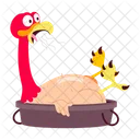 Scared Turkey  Icon