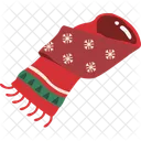 Scarf Christmas Elements Christmas Ornament Icon
