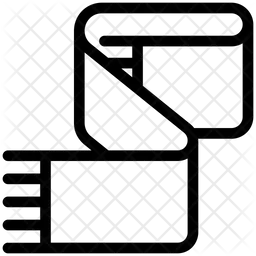 스카프  아이콘