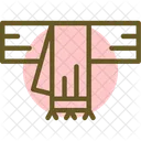Scarf Neckwear Muffler Icon