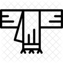Scarf Neckwear Muffler Icon