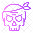 Skull Scarf Pirate Icon