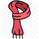 Scarf Winter Silk Scarf Icon