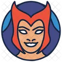 Scarlet Witch Villain Warrior Icon