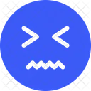 Scary Emoji Expression Icon
