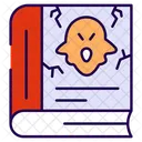 Scary Book Horror Book Magic Book Icon