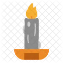 Scary Candle Icon