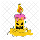 Scary Candle  Icon