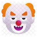 Scary Clown Icon