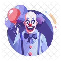 Scary clown  Icon