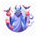 Scary Demon Devil Monster Icon