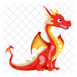 Scary Dragon  Icon